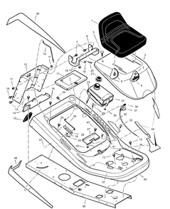Part Location Diagram of F-030609L Murray Book, Instruction